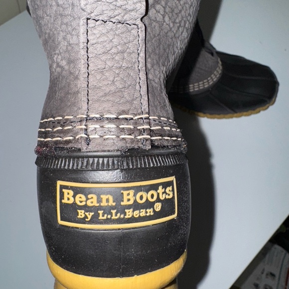 Men's Bean Boots, 8" Fleece-Lined Insulated front zip - Picture 2 of 5